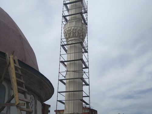 minare yapımı fiyatları 2020 Cami Minaresi -  cami minaresi - cami inşaatı, cami kubbe kaplama